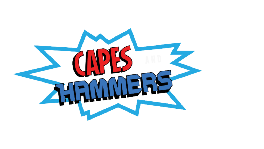 White Logo-The Capes and Hammers Podcast-JMVO Site